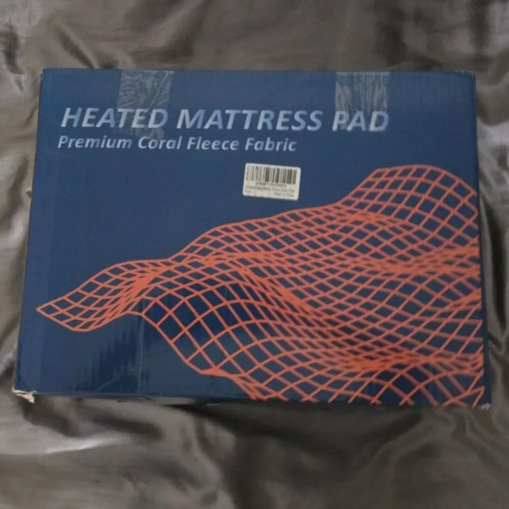 Heated Mattress Pad Full Size Auto Off 8 Hours 30 Inch, 75
